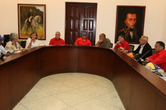 Dirección Nacional del PSUV reunida en el estado Bolívar